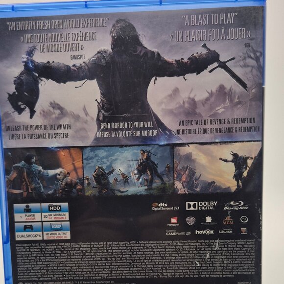 Middle Earth Shadow Of Modor (PS4) - Picture 2 of 7